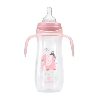 Kikka Boo flašica PP Jingle Jungle 400ml pink-1 Kikka Boo flašica PP Jingle Jungle 400ml pink-1