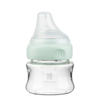 Kikka Boo flašica staklena 100ml pink Kikka Boo flašica staklena 100ml pink