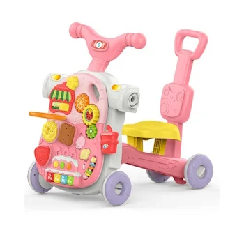 Kikka Boo guralica Sweet Escape 4in1 Pink-2 Kikka Boo guralica Sweet Escape 4in1 Pink-2