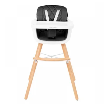 Kikka Boo hranilica Woody 2u1 Black-1 Kikka Boo hranilica Woody 2u1 Black-1