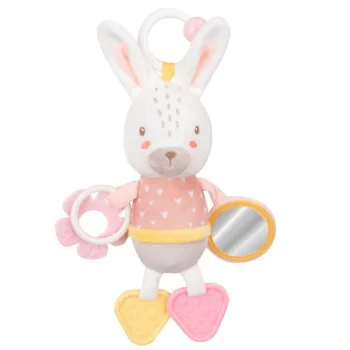 Kikka Boo interaktivna igračka sa glodalicom za bebe Rabbits in Love Kikka Boo interaktivna igračka sa glodalicom za bebe Rabbits in Love