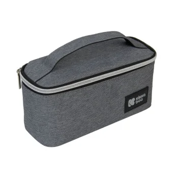 Kikka Boo izolovana torba za hranu termo Foody 19x10x7cm Dark Grey-1 Kikka Boo izolovana torba za hranu termo Foody 19x10x7cm Dark Grey-1