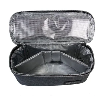 Kikka Boo izolovana torba za hranu termo Foody 19x10x7cm Dark Grey-3 Kikka Boo izolovana torba za hranu termo Foody 19x10x7cm Dark Grey-3