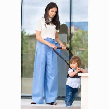 Kikka Boo kaiš za prohodavanje Siya grey -1 Kikka Boo kaiš za prohodavanje Siya grey -1