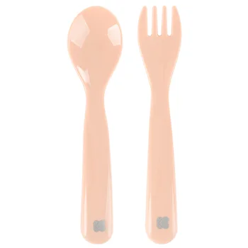 Kikka Boo set kašičica i viljuška PP Glossy mi pink  Kikka Boo set kašičica i viljuška PP Glossy mi pink
