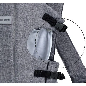 Kikka Boo kengur nosiljka Gwen grey-1 Kikka Boo kengur nosiljka Gwen grey-1