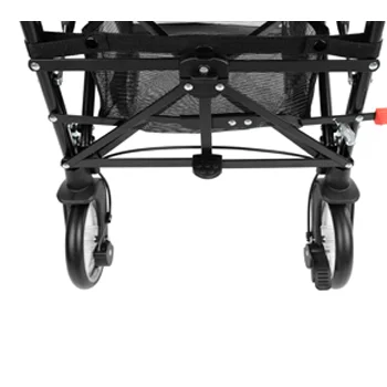 Kikka Boo kišobran kolica Vivi black-4 Kikka Boo kišobran kolica Vivi black-4