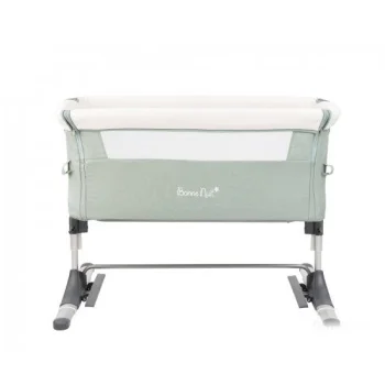 Kikka Boo prenosiva kolevka Bonne Nuit Mint melange-1 Kikka Boo prenosiva kolevka Bonne Nuit Mint melange-1