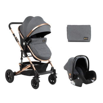 Kikka Boo dečija kolica 2u1 Amaia dark grey  Kikka Boo dečija kolica 2u1 Amaia dark grey