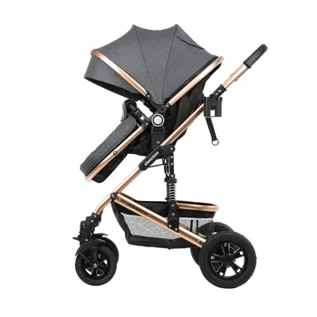 Kikka Boo dečija kolica 2u1 Amaia dark grey -3 Kikka Boo dečija kolica 2u1 Amaia dark grey -3