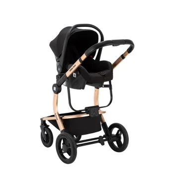 Kikka Boo dečija kolica 3u1 Irene set sa autosedištem i tvrdom korpom black -4 Kikka Boo dečija kolica 3u1 Irene set sa autosedištem i tvrdom korpom black -4