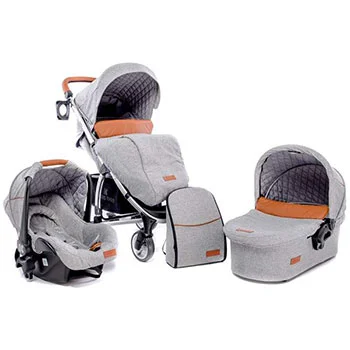 Kikka Boo kolica 3 u 1 Madrid - Grey Kikka Boo kolica 3 u 1 Madrid - Grey