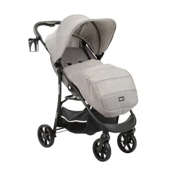 Kikka Boo dečija kolica 3u1 set Selina sa autosedištem i tvrdom korpom light grey-1 Kikka Boo dečija kolica 3u1 set Selina sa autosedištem i tvrdom korpom light grey-1