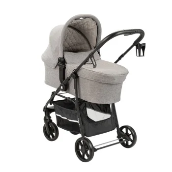 Kikka Boo dečija kolica 3u1 set Selina sa autosedištem i tvrdom korpom light grey-6 Kikka Boo dečija kolica 3u1 set Selina sa autosedištem i tvrdom korpom light grey-6