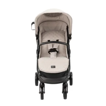 Kikka Boo dečija kolica 3u1 set Selina  sa autosedištem i tvrdom korpom light beige-3