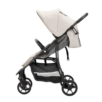 Kikka Boo dečija kolica 3u1 set Selina  sa autosedištem i tvrdom korpom light beige-4