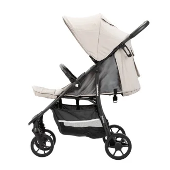 Kikka Boo dečija kolica 3u1 set Selina  sa autosedištem i tvrdom korpom light beige-5