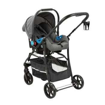 Kikka Boo dečija kolica 3u1 set Selina sa autosedištem i tvrdom korpom dark gray-7 Kikka Boo dečija kolica 3u1 set Selina sa autosedištem i tvrdom korpom dark gray-7