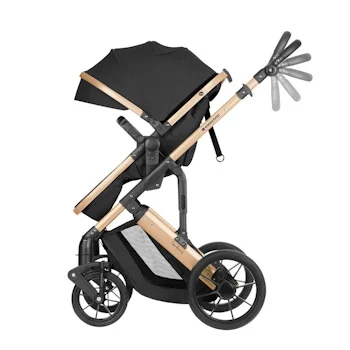 Kikka Boo kolica Darling premium Black-4 Kikka Boo kolica Darling premium Black-4