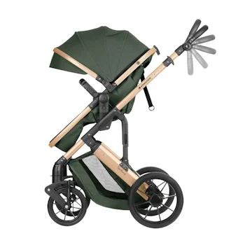 Kikka Boo kolica Darling premium Army Green-4 Kikka Boo kolica Darling premium Army Green-4