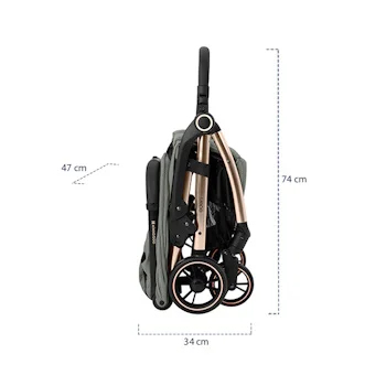 Kikka Boo kolica autofolding Eden army green-8 Kikka Boo kolica autofolding Eden army green-8