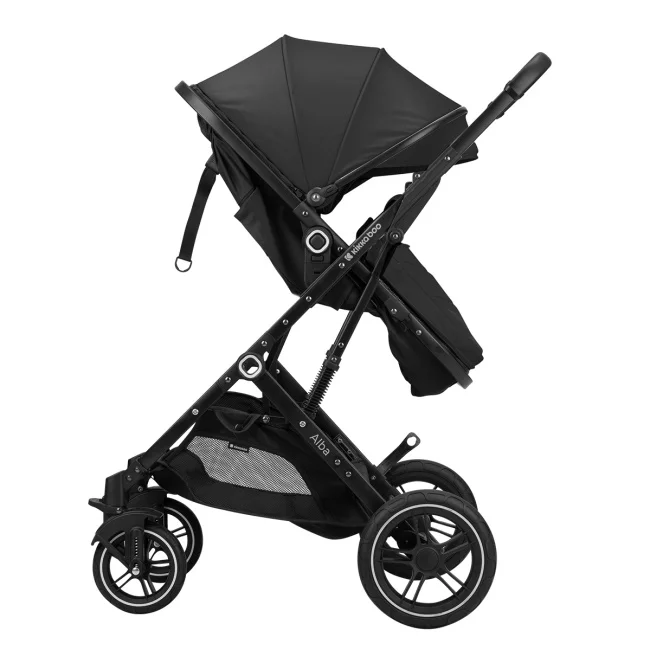 Kikka Boo kolica za bebe Alba black-3