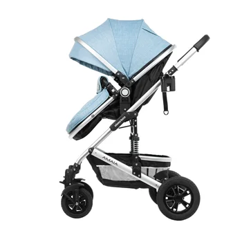 Kikka Boo kolica za bebe Amaia blue-3 Kikka Boo kolica za bebe Amaia blue-3