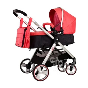 Kikka Boo kolica za bebe 2 u 1 Bali Summer Coral-3 Kikka Boo kolica za bebe 2 u 1 Bali Summer Coral-3