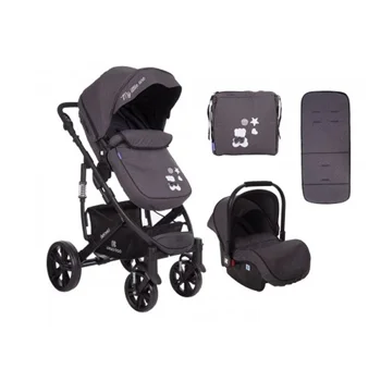 Kikka Boo dečija kolica 2u1 Beloved dark grey + autosedište Kikka Boo dečija kolica 2u1 Beloved dark grey + autosedište