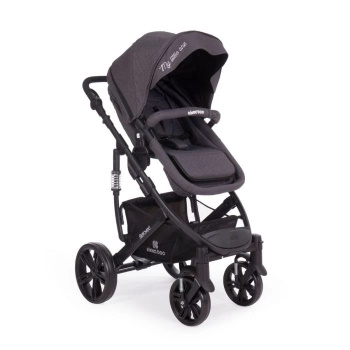 Kikka Boo kolica za bebe Beloved dark grey-1 Kikka Boo kolica za bebe Beloved dark grey-1
