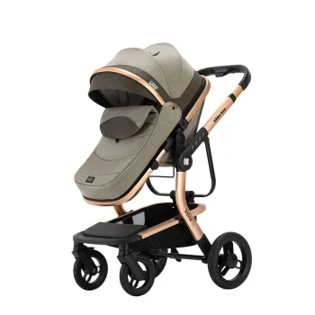 Kikka Boo dečija kolica 3u1 Irene set sa autosedištem i tvrdom korpom beige-1 Kikka Boo dečija kolica 3u1 Irene set sa autosedištem i tvrdom korpom beige-1