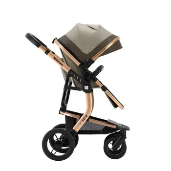 Kikka Boo dečija kolica 3u1 Irene set sa autosedištem i tvrdom korpom beige-3 Kikka Boo dečija kolica 3u1 Irene set sa autosedištem i tvrdom korpom beige-3