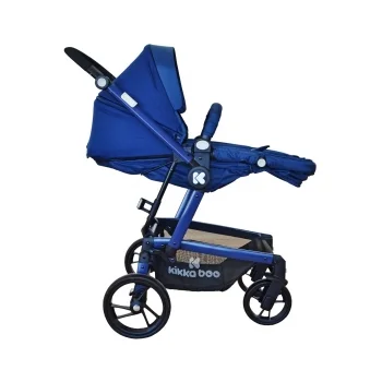 Kikka Boo kolica za bebe 2 u 1 Jasper Houses Blue-2 Kikka Boo kolica za bebe 2 u 1 Jasper Houses Blue-2