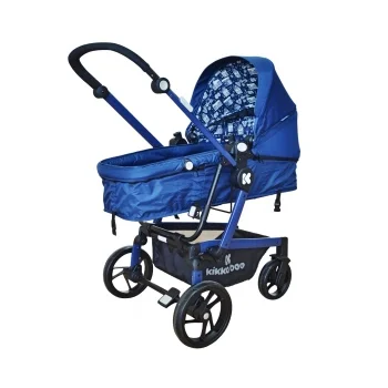 Kikka Boo kolica za bebe 2 u 1 Jasper Houses Blue-3 Kikka Boo kolica za bebe 2 u 1 Jasper Houses Blue-3