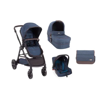 Kikka Boo dečija kolica set 3u1 Maui blue-3 Kikka Boo dečija kolica set 3u1 Maui blue-3