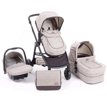 Kikka Boo dečija kolica set 3u1 Maui beige-3 Kikka Boo dečija kolica set 3u1 Maui beige-3