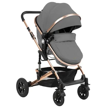 Kikka Boo kolica Amaia premium set 2u1 sa autosedištem I-Size Dark Grey-1 Kikka Boo kolica Amaia premium set 2u1 sa autosedištem I-Size Dark Grey-1