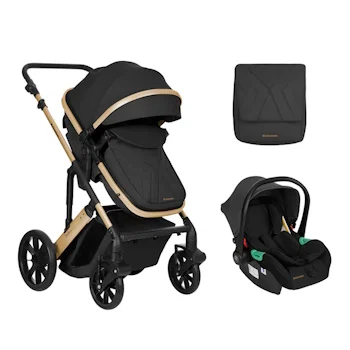 Kikka Boo kolica Darling premium set 2u1 sa autosedištem I-Size Black Kikka Boo kolica Darling premium set 2u1 sa autosedištem I-Size Black