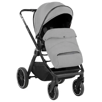 Kikka Boo kolica Tiffany premium set 3u1 sa autosedištem I-Trail I-size i tvrdom korpom Light Grey-1 Kikka Boo kolica Tiffany premium set 3u1 sa autosedištem I-Trail I-size i tvrdom korpom Light Grey-1