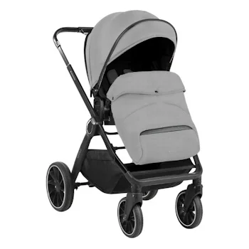 Kikka Boo kolica Tiffany set 2u1 sa tvrdom korpom Light Grey-1 Kikka Boo kolica Tiffany set 2u1 sa tvrdom korpom Light Grey-1