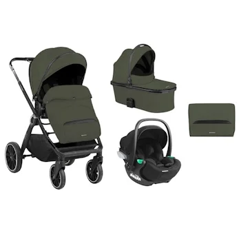 Kikka Boo kolica Tiffany premium set 3u1 sa autosedištem I-Trail I-size i tvrdom korpom Army Green Kikka Boo kolica Tiffany premium set 3u1 sa autosedištem I-Trail I-size i tvrdom korpom Army Green