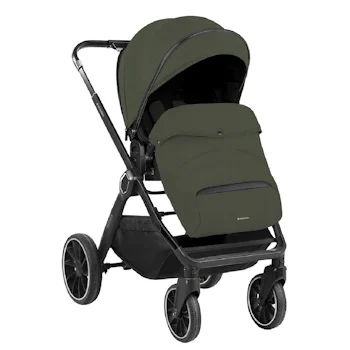 Kikka Boo kolica Tiffany premium set 3u1 sa autosedištem I-Trail I-size i tvrdom korpom Army Green-1 Kikka Boo kolica Tiffany premium set 3u1 sa autosedištem I-Trail I-size i tvrdom korpom Army Green-1