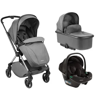 Kikka Boo kolica Lanah 3u1 premium set sa autosedištem I-Trail I-size i tvrdom korpom Grey Kikka Boo kolica Lanah 3u1 premium set sa autosedištem I-Trail I-size i tvrdom korpom Grey