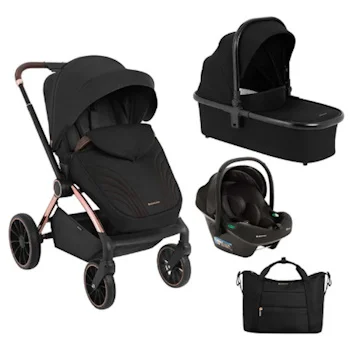 Kikka Boo kolica Kara 3u1 set sa autosedištem I-Prime I-size i tvrdom korpom Black Kikka Boo kolica Kara 3u1 set sa autosedištem I-Prime I-size i tvrdom korpom Black