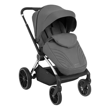 Kikka Boo kolica Kara set 2u1 sa tvrdom korpom Grey-2 Kikka Boo kolica Kara set 2u1 sa tvrdom korpom Grey-2