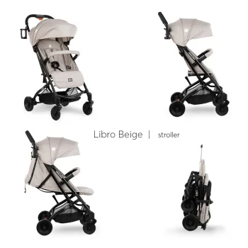 Kikka Boo kolica za bebe Libro beige-1 Kikka Boo kolica za bebe Libro beige-1