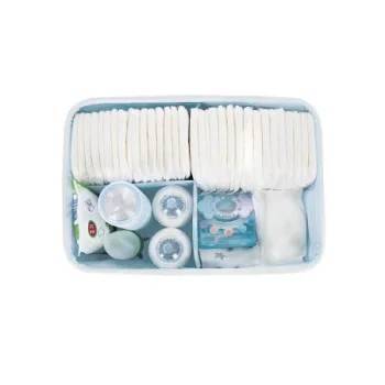 Kikka Boo korpa organajzer za pelene Bear with Me blue-1 Kikka Boo korpa organajzer za pelene Bear with Me blue-1