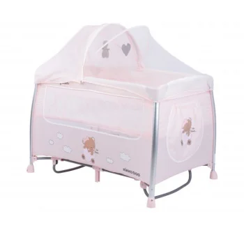 Kikka Boo prenosivi krevetac Dreamy Bear 2 nivoa pink Kikka Boo prenosivi krevetac Dreamy Bear 2 nivoa pink