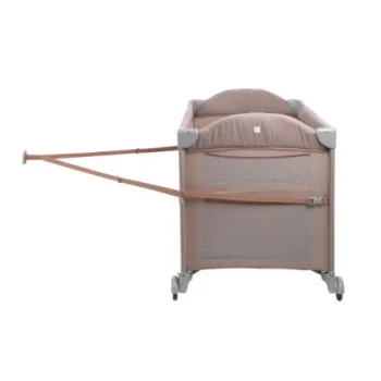 Kikka Boo krevetac Milky Way 2 nivoa sa rancem i spuštajućom stranicom Beige-1 Kikka Boo krevetac Milky Way 2 nivoa sa rancem i spuštajućom stranicom Beige-1