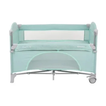 Kikka Boo krevetac Milky Way 2 nivoa sa rancem i spuštajućom stranicom Mint-2 Kikka Boo krevetac Milky Way 2 nivoa sa rancem i spuštajućom stranicom Mint-2